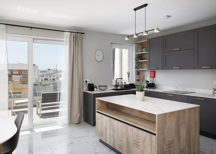 アパート Modern 2br Cosy With Large Terrace - Close To Manoel Island & Tigne Shopping Mall